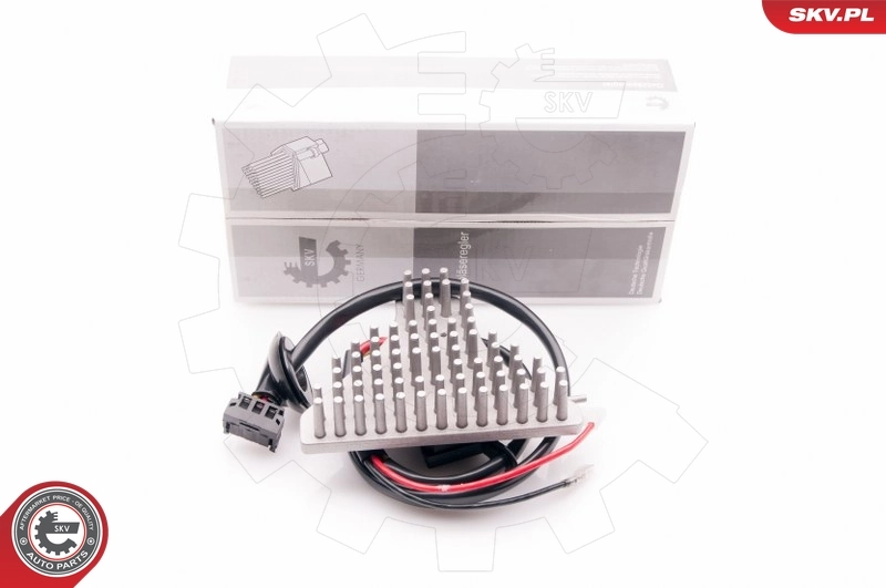 Resistor, interior blower